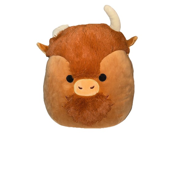 Kellytoy Other - Kellytoy Squishmallows Dunkie the Bison Brown Fuzzy Plush Stuffed Animal 8 inch